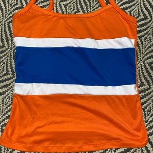 slightly cropped tank top